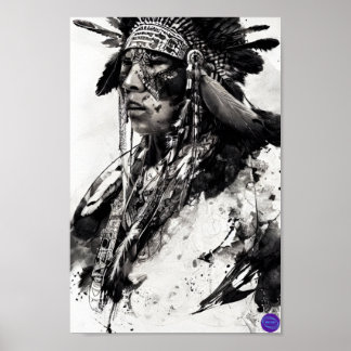 NATIVE AMERICAN 3 POSTER