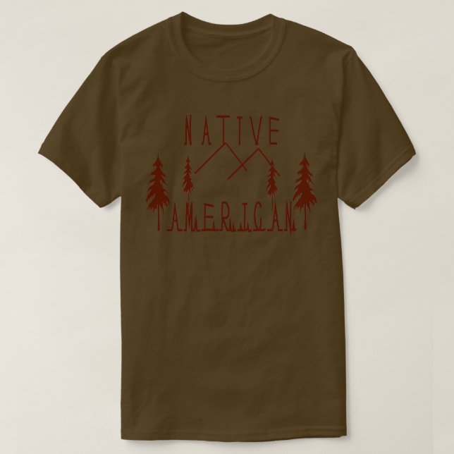 Native American 54  T-Shirt (Design Front)