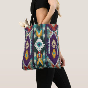 Native American Abstract Tribute S9 Tote Bag