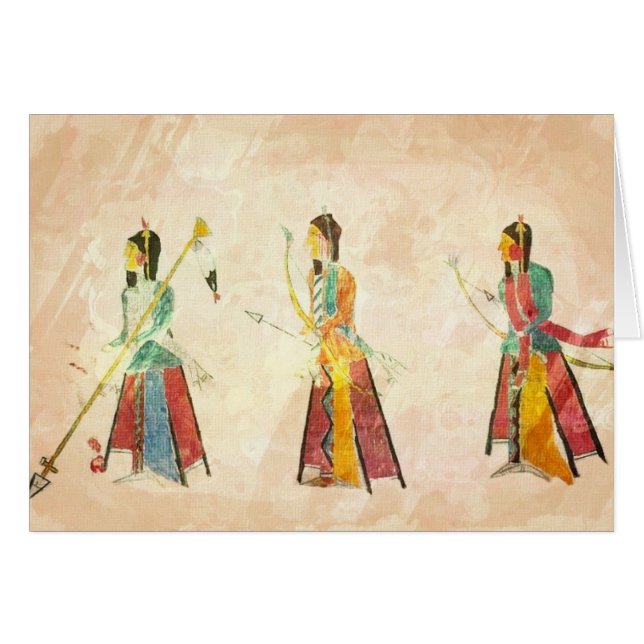 Native American All Occasion Card (Front Horizontal)