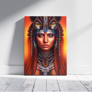 Native American Apache Canvas Print