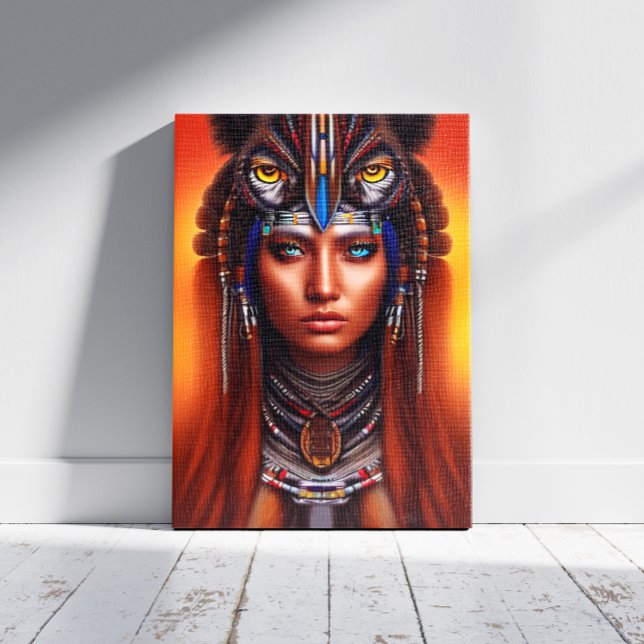 Native American Apache Canvas Print (Creator Uploaded)