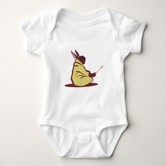 Native American Baby Bodysuit (Front)