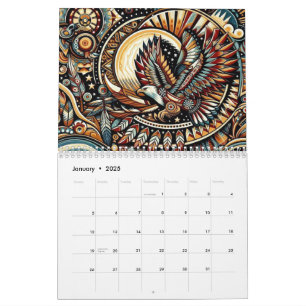 Native American Birds Calendar