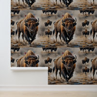 Native American Bison Art