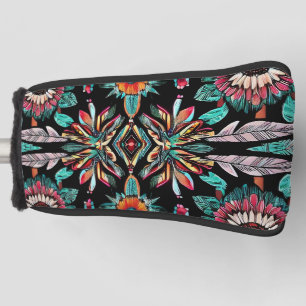 Native American Bohemain Golf Head Cover