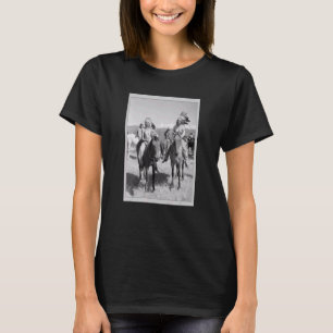 Native American Braves On Horseback Circa 1890 Ame T-Shirt