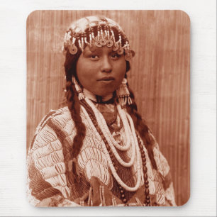 Native American Bride Mouse Pad