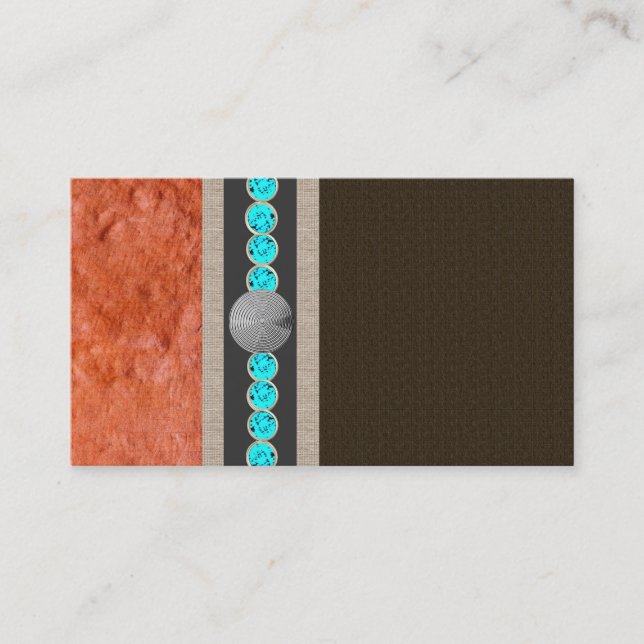 Native American business cards (Front)