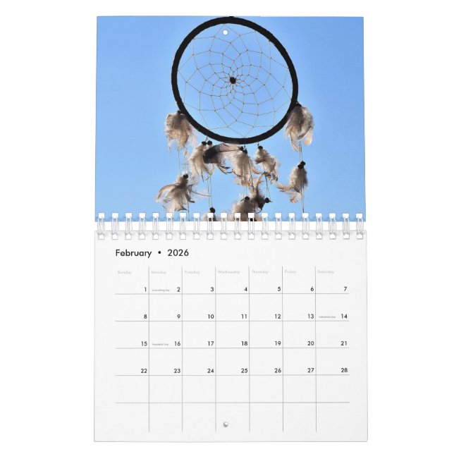 Native American Calendar (Feb 2026)