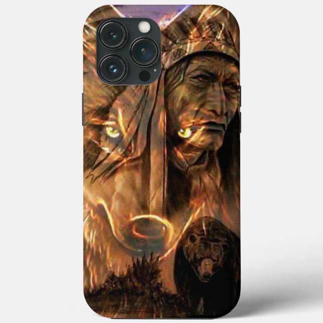 Native American Case-Mate iPhone Case (Back)