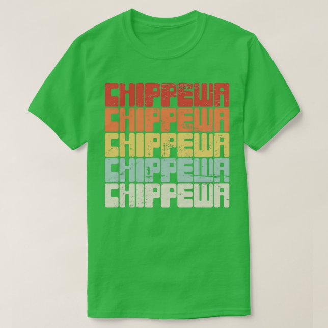Native American Chippewa Ojibwe  (2)  T-Shirt (Design Front)
