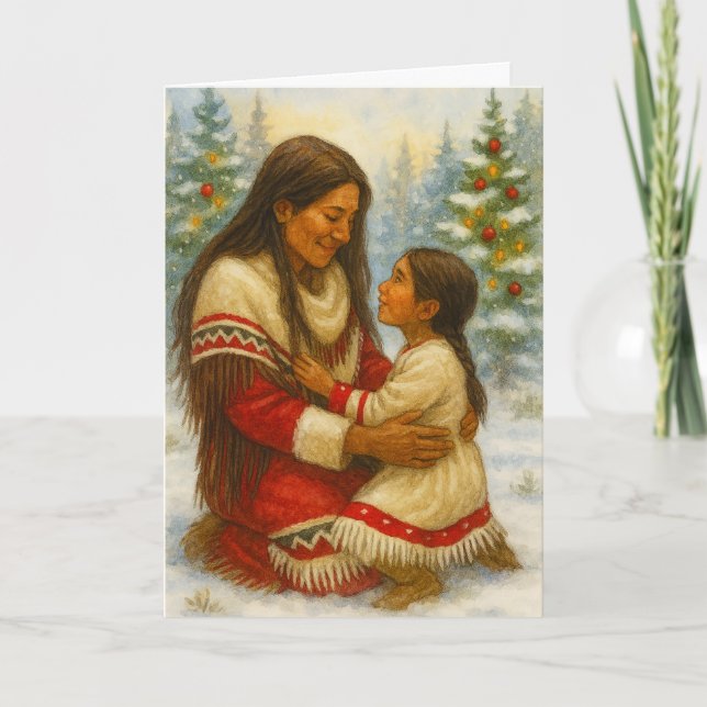 Native American Christmas Card (Front)