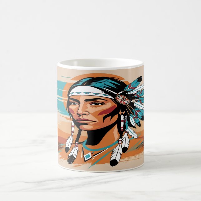 Native American Coffee Mug (Center)