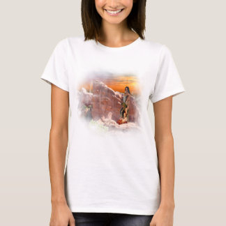 Native American Couple Vignette T-Shirt