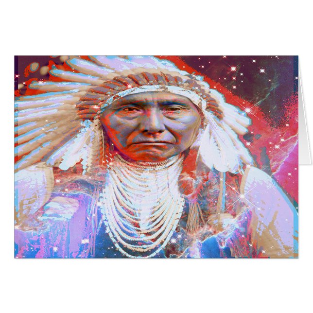 Native American  Crazy Horse (Front Horizontal)