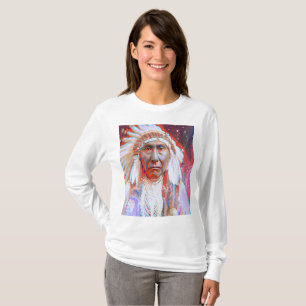 Native American  Crazy Horse T-Shirt