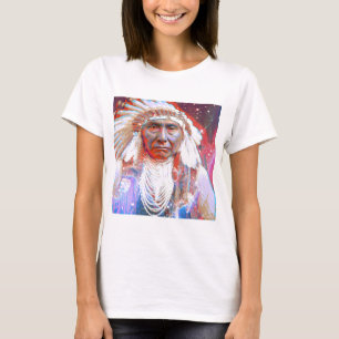 Native American  Crazy Horse T-Shirt