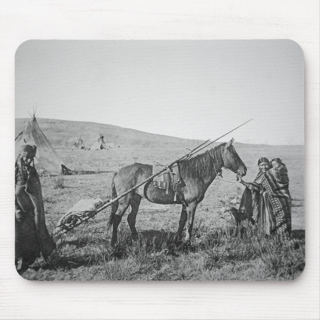 Native American Cree people of Western Canada, c.1 Mouse Pad (Front)