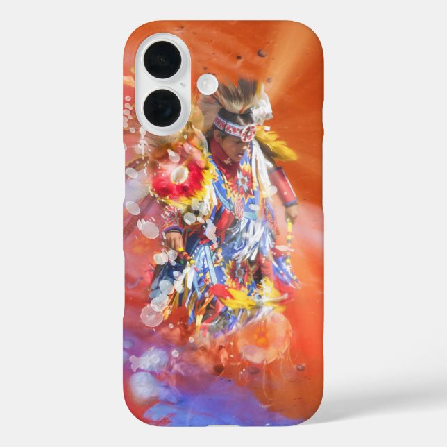 Native American DANCING WOLVES Case-Mate iPhone Case (Back)