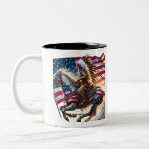 Native American Day Two-Tone Coffee Mug