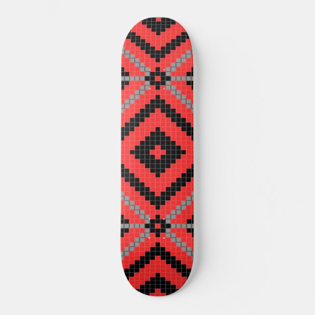 Native American Design Skateboard (Front)