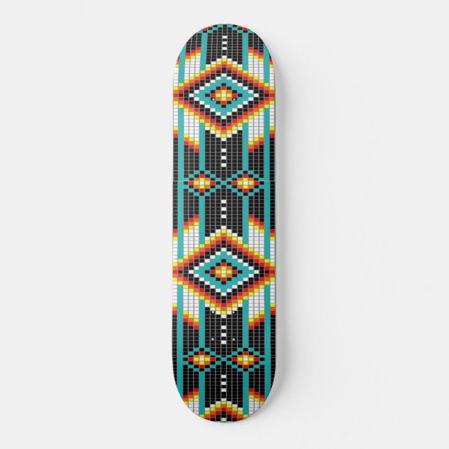 Native American Design Skateboard (Front)