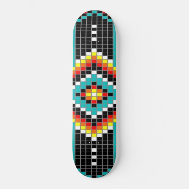 Native American Design Skateboard (Front)