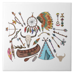 Native American Designs Tile