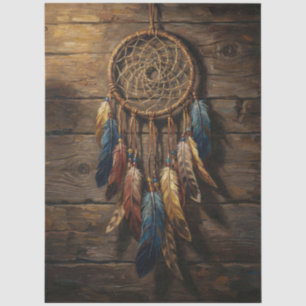 Native American Dream Catcher Decoupage Tissue Paper