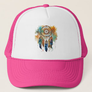 NATIVE AMERICAN DREAM CATCHER TRUCKER HAT