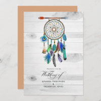 Native American Dreamcatcher Bohemian Wedding