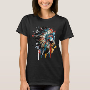 Native American Dreamcatcher Indian Design 22 T-Shirt
