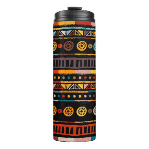 Native American Essence: Ethnic Vintage Thermal Tumbler