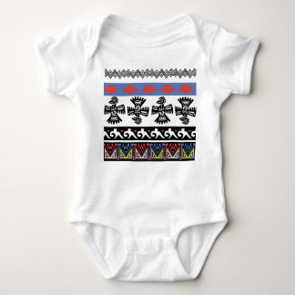 Native American Ethnic Illustration Baby Bodysuit