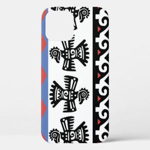 Native American Ethnic Illustration iPhone 12 Case
