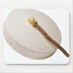 Native American Frame Drum Mouse Pad