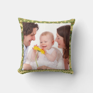 Native American Frame I + your photos & ideas Cushion