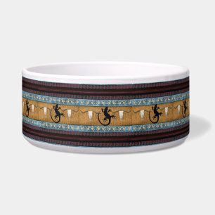 Native American Gecko Pattern