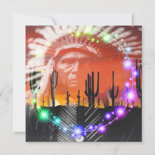 Native American Ghost Dance Card