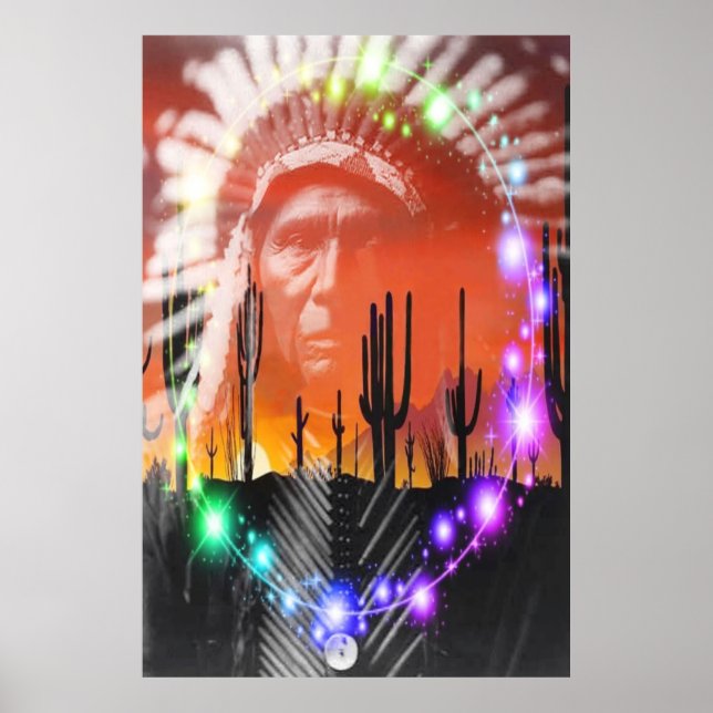 Native American Ghost Dance Poster (Front)