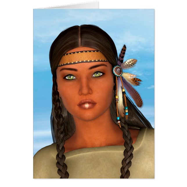 Native American Girl (Front)
