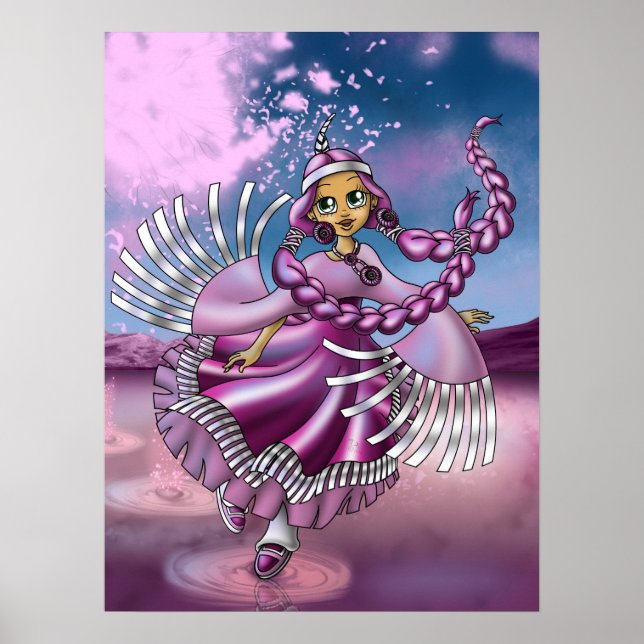 Native American Girl Poster (Front)