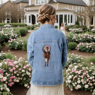 Native American Heritage Denim Jacket