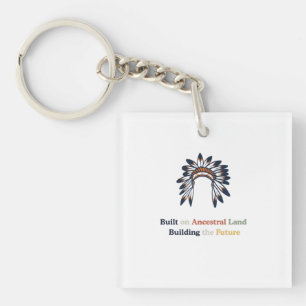 Native American Heritage Month Ancestral Land Key Ring