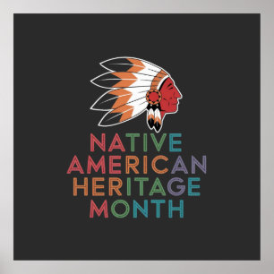 Native American Heritage Month Honouring Culture Poster