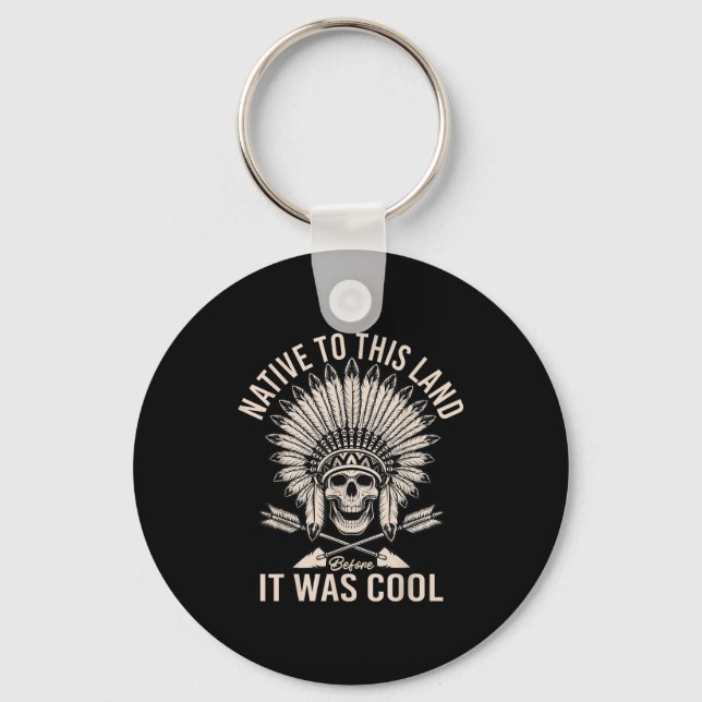 Native American Heritage Month Native Pride  Key Ring (Front)