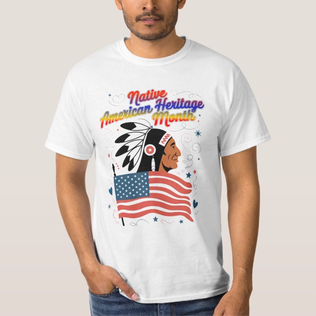 Native American Heritage Month Pride T-Shirt (Front)