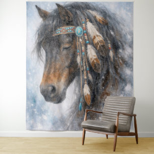 Native American Horse - Tapestry