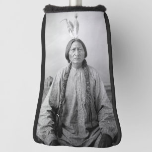 Native American Icon: Lakota Leader Sitting Bull   Golf Head Cover